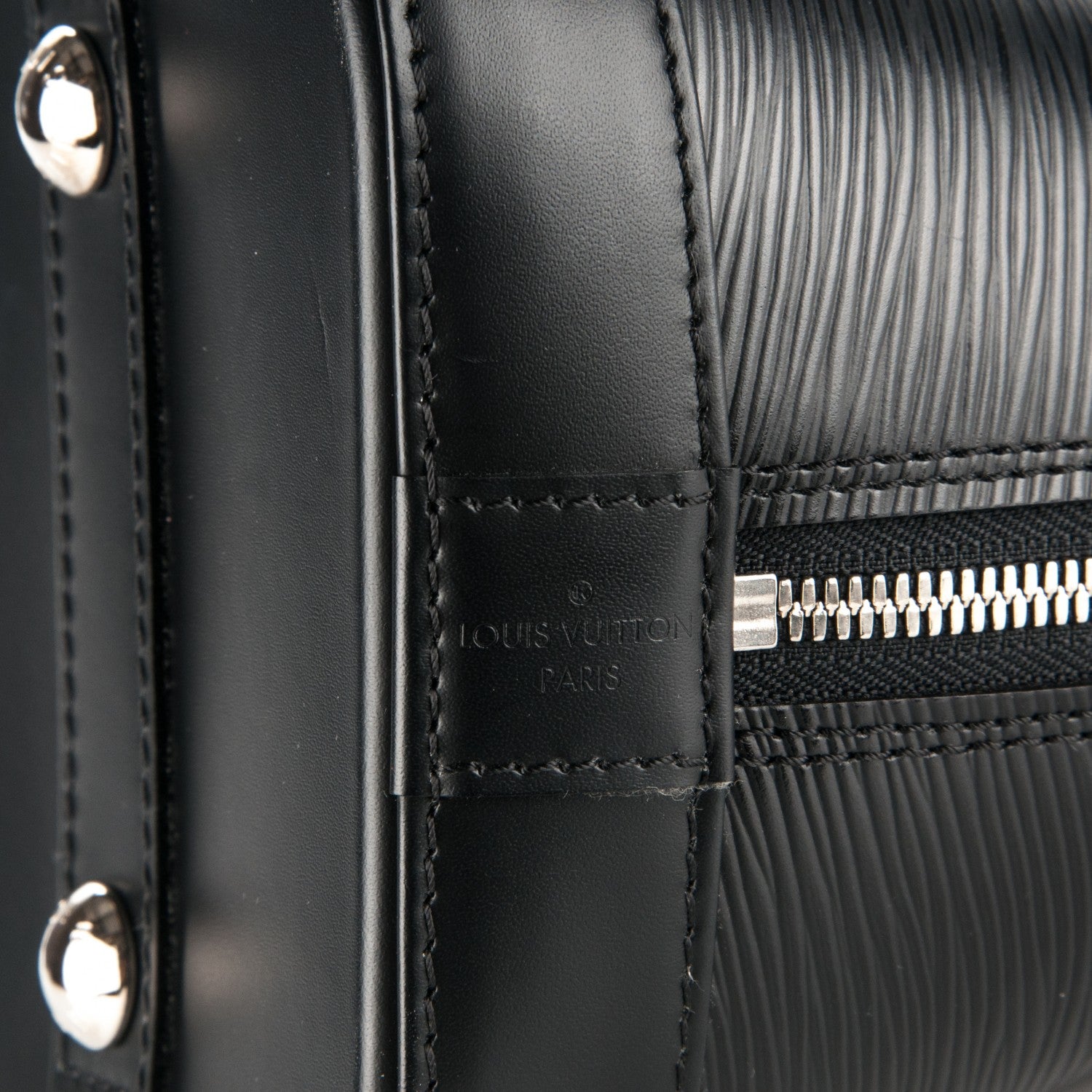 Louis Vuitton Epi Alma PM Black 6 of 8