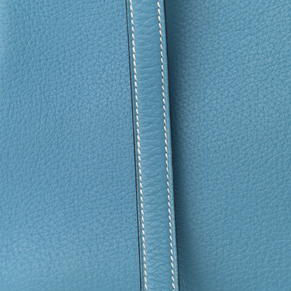 Hermes Taurillon Clemence Kelly Retourne 32 Blue Jean 12 of 12