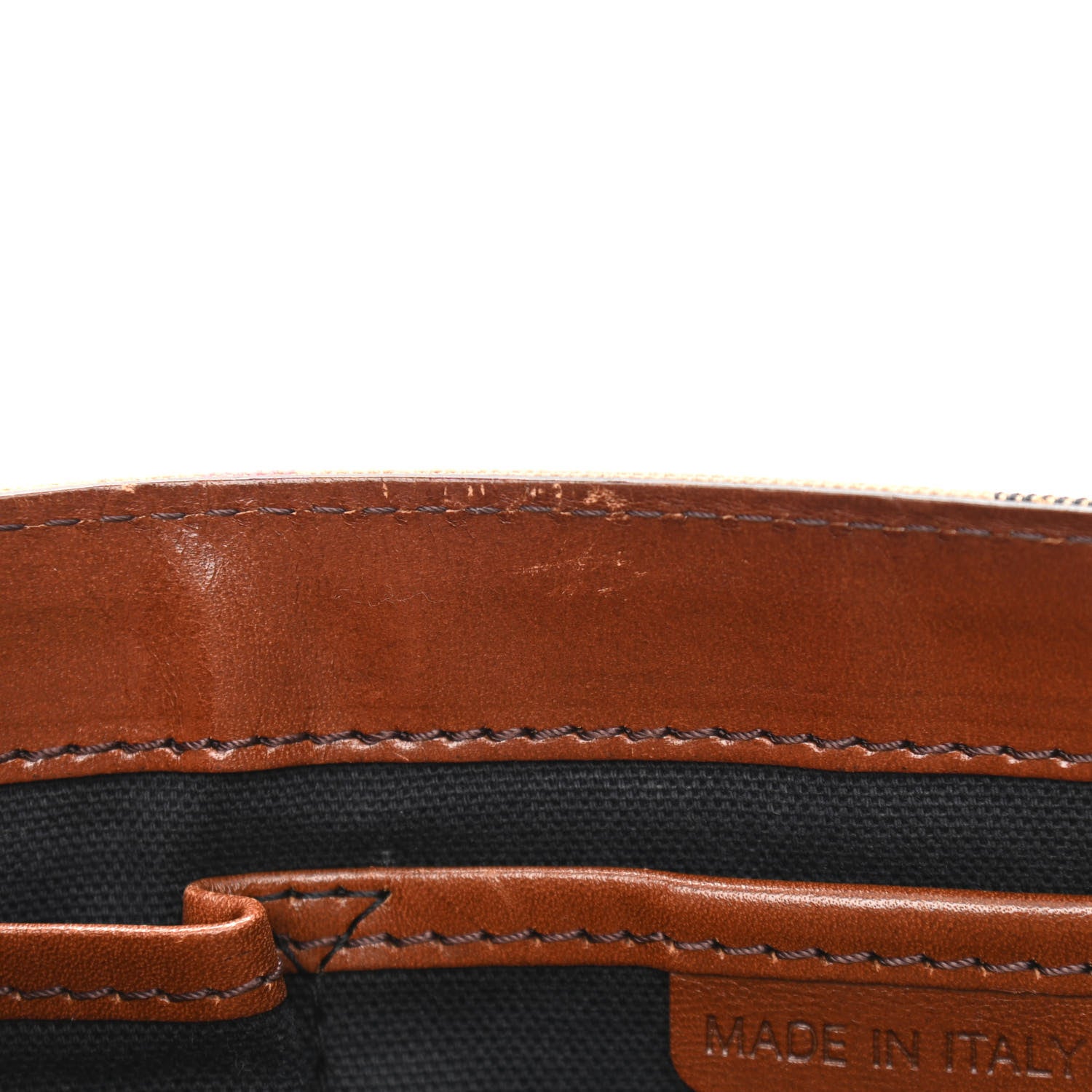 Burberry House Check Bridle Calfskin Small Abbott Crossbody Bag Tan 10 of 13