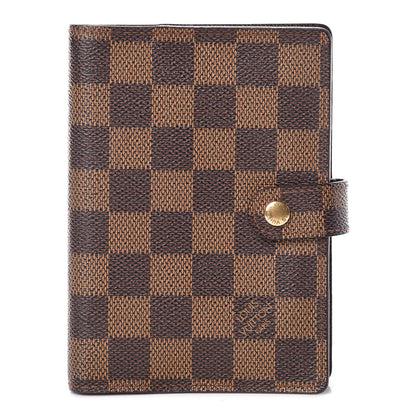 Louis Vuitton Damier Ebene Small Ring Agenda Cover 1 of 8