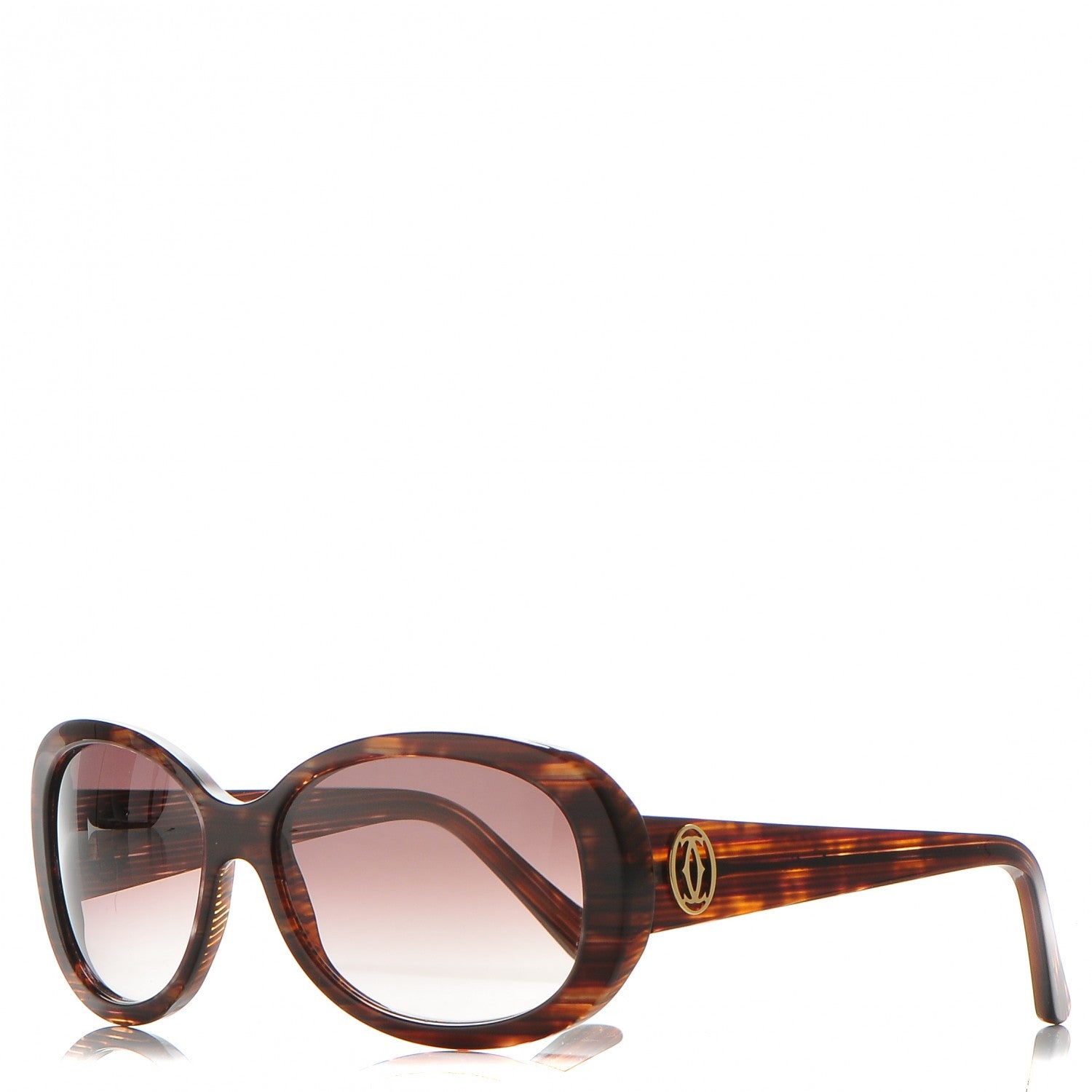 Cartier Janis Sunglasses Brown 1 of 7
