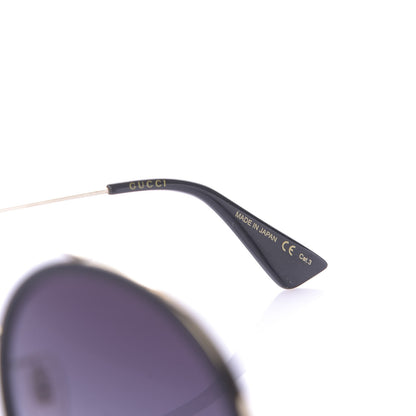 Gucci Round Sunglasses GG 0061S Black 6 of 7