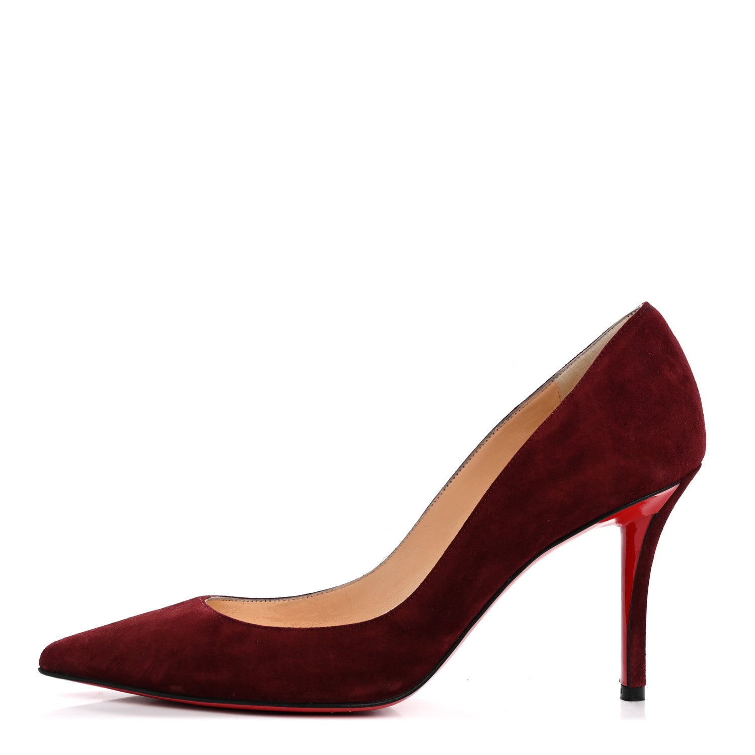 Christian Louboutin Veau Velours Apostrophy 85 Pumps 37 Orthodoxe 1 of 10