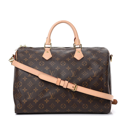 Louis Vuitton Monogram Speedy Bandouliere 35 1 of 13