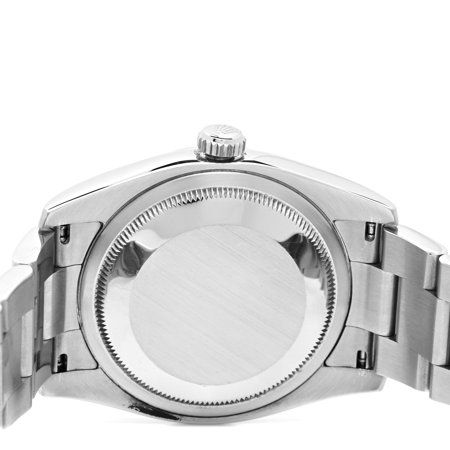 Rolex Stainless Steel 36mm Oyster Perpetual Watch Silver Concentric 4 of 5