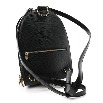 Louis Vuitton Epi Mabillon Backpack Black 2 of 8