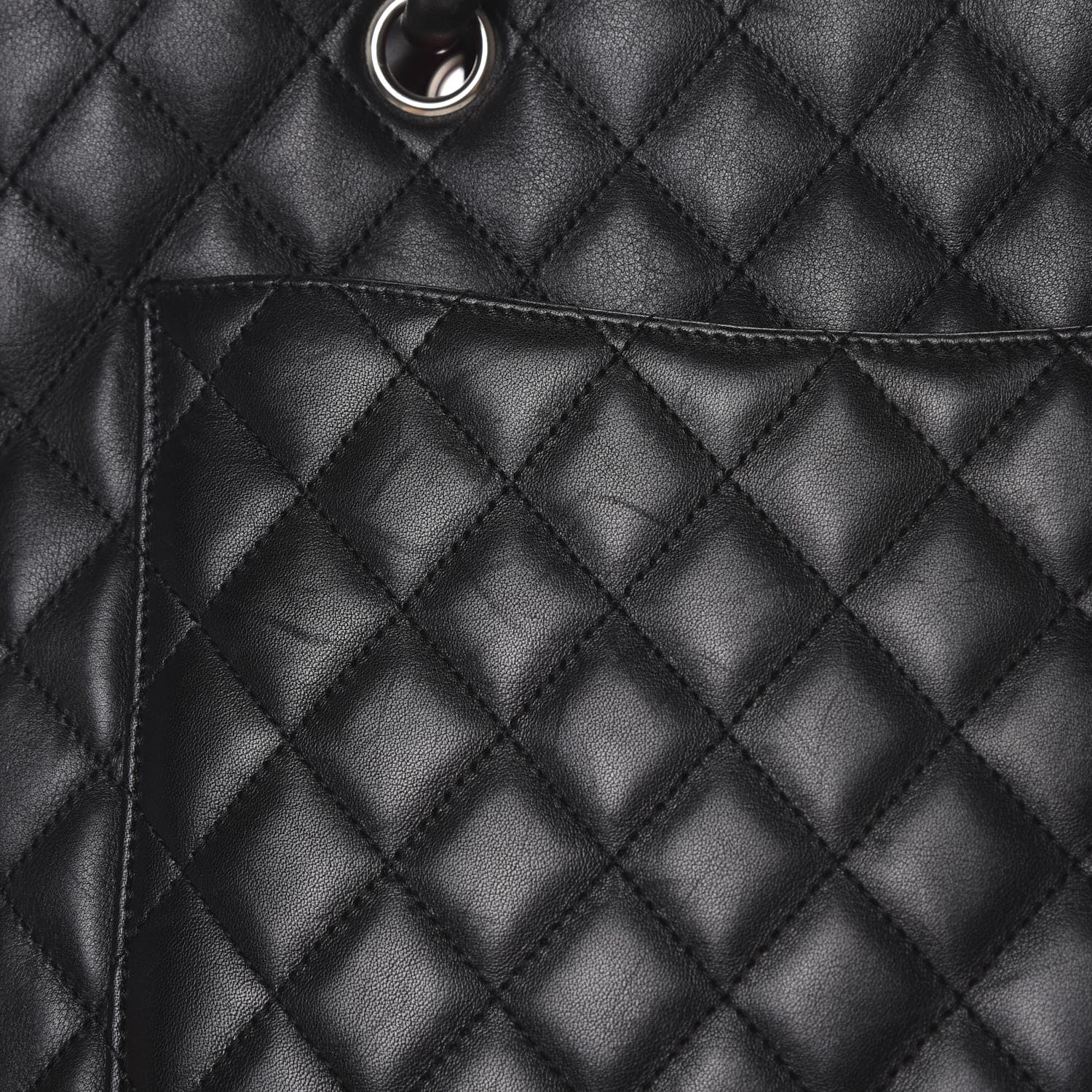 Chanel Calfskin Quilted Large Cambon Tote Black 14 of 16