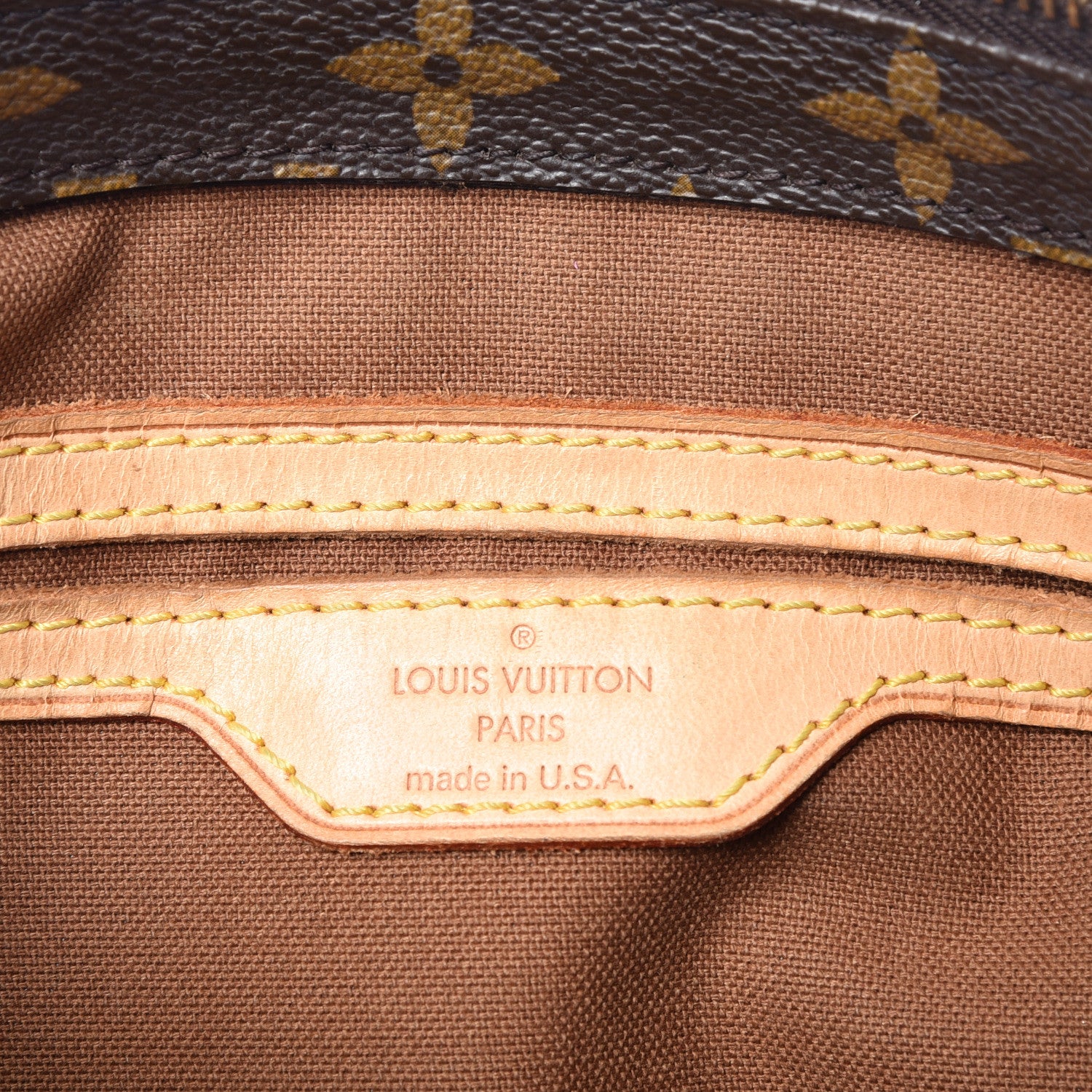 Louis Vuitton Monogram Cabas Piano 7 of 16
