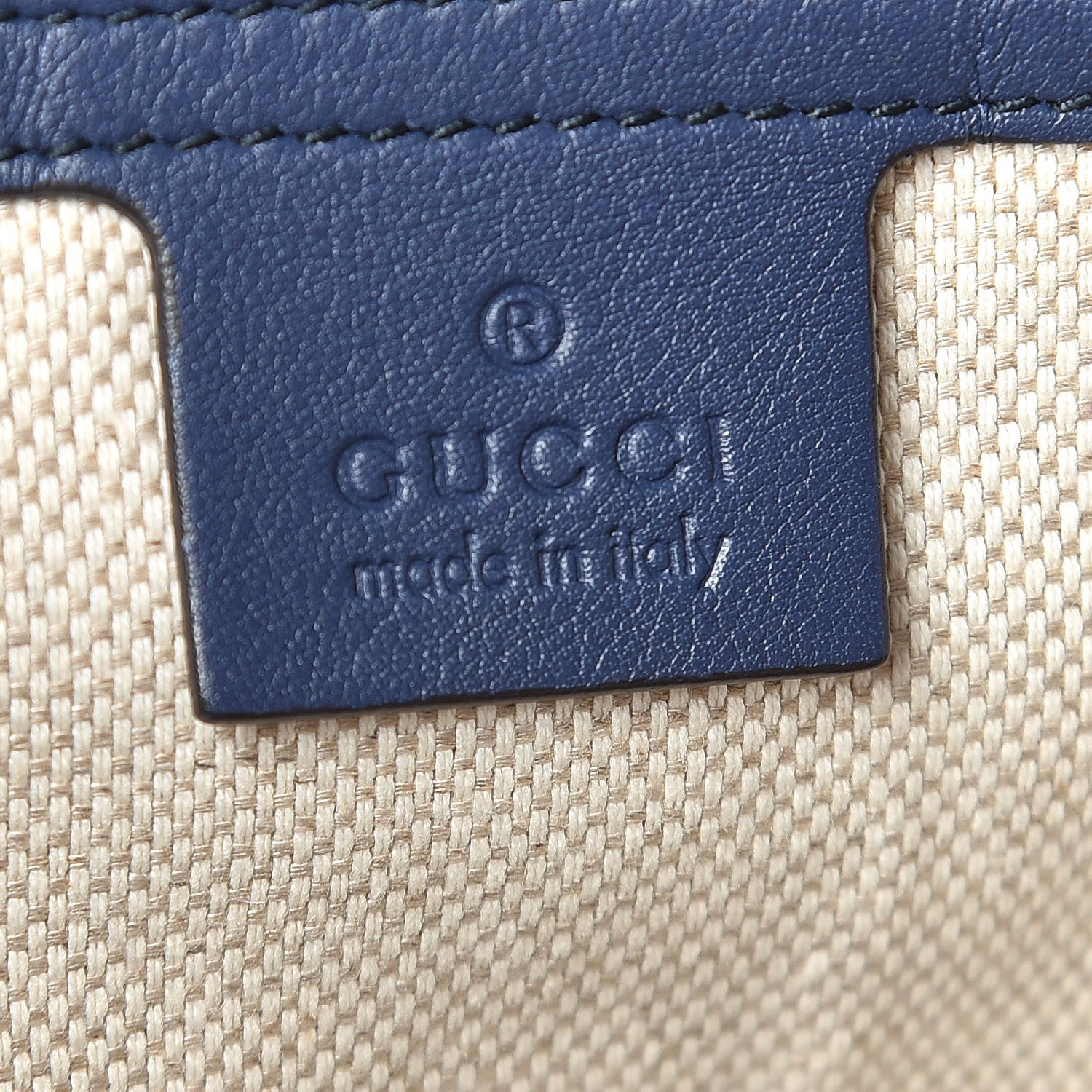 Gucci Patent Medium Soho Chain Shoulder Bag Uniform Blue 8 of 9