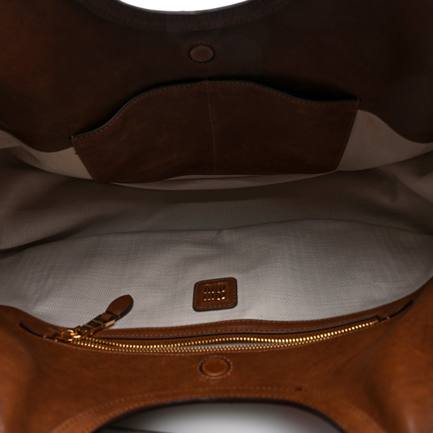 Nappa Ivy Shopping Bag Oak