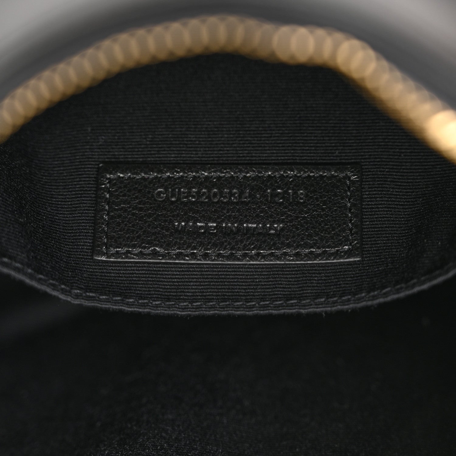 Saint Laurent Calfskin Matelasse Monogram Lou Camera Bag Black 7 of 11