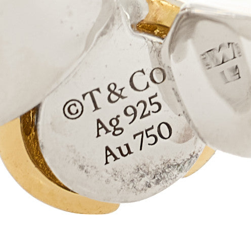 Tiffany Sterling Silver 18K Yellow Gold Amethyst Return to Tiffany Love Bugs Ring 52 6 4 of 5