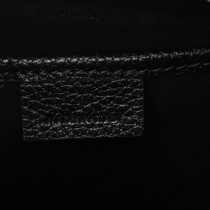 Celine Drummed Calfskin Nano Luggage Black 5 of 11