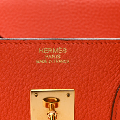 Hermes Togo Birkin 35 Capucine 6 of 15