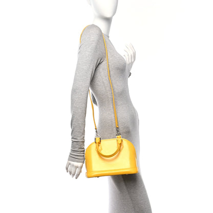 Louis Vuitton Epi Alma BB Citron 2 of 11