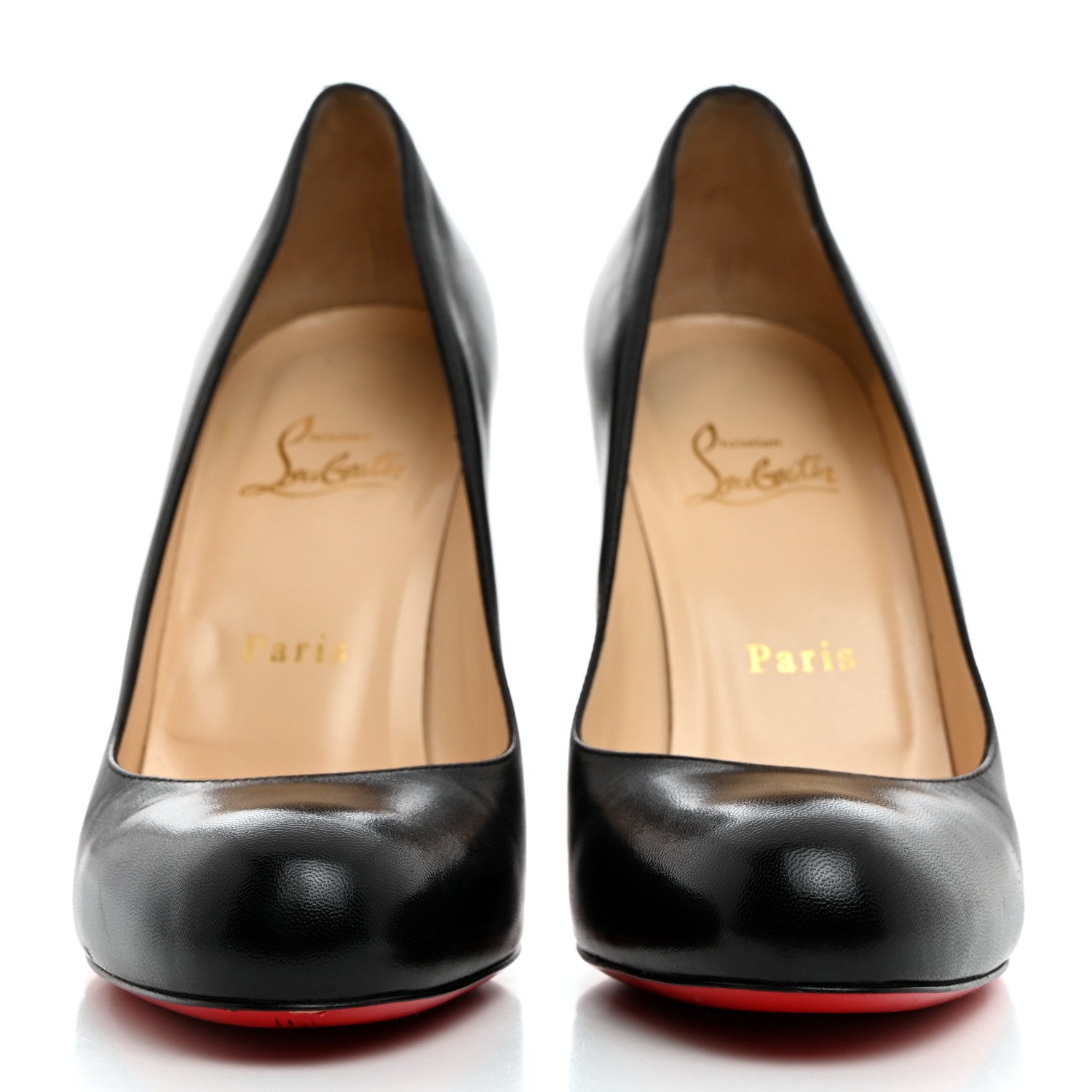 Christian Louboutin Kid Simple 100 Pumps 38 Black 2 of 9