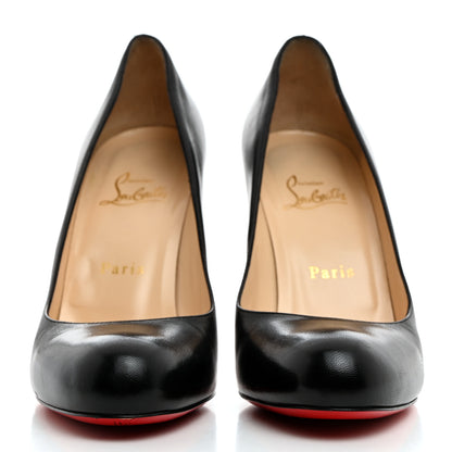 Christian Louboutin Kid Simple 100 Pumps 38 Black 2 of 9
