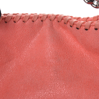 Stella McCartney Shaggy Deer Mini Falabella Fold Over Tote Peony 7 of 10