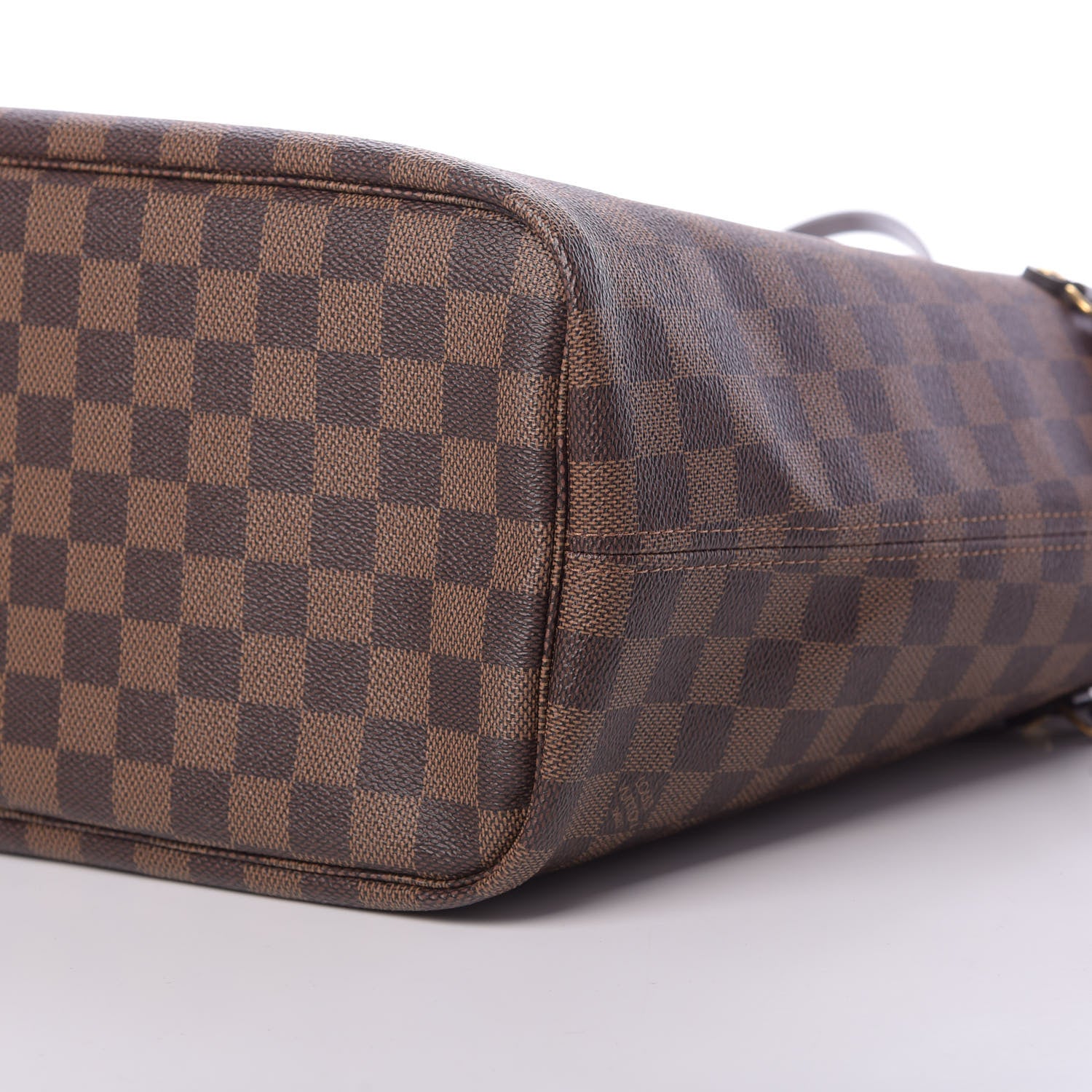 Louis Vuitton Damier Ebene Neo Neverfull MM Rose Ballerine 11 of 11