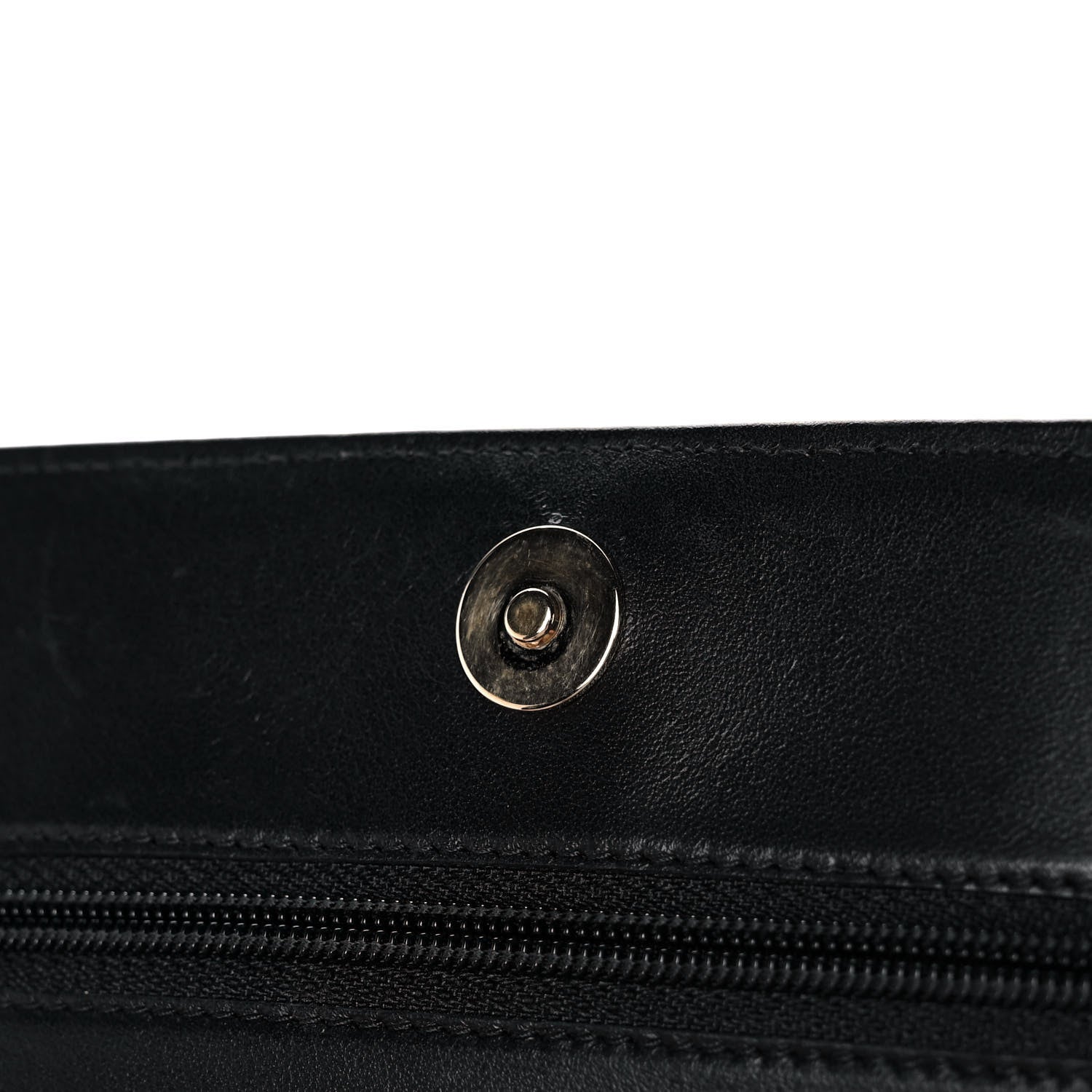 Chanel Caviar Quilted Vintage Mademoiselle Wallet On Chain WOC Black 12 of 12