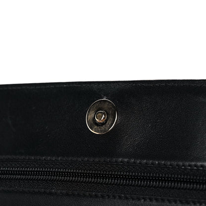 Chanel Caviar Quilted Vintage Mademoiselle Wallet On Chain WOC Black 12 of 12