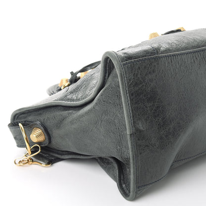 Balenciaga Agneau Giant 21 Gold Hardware Part Time Anthracite 9 of 13