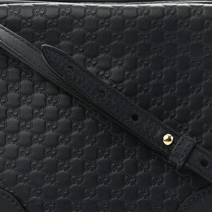 Gucci Soft Microguccissima Mini Bree Messenger Bag Blue 8 of 18