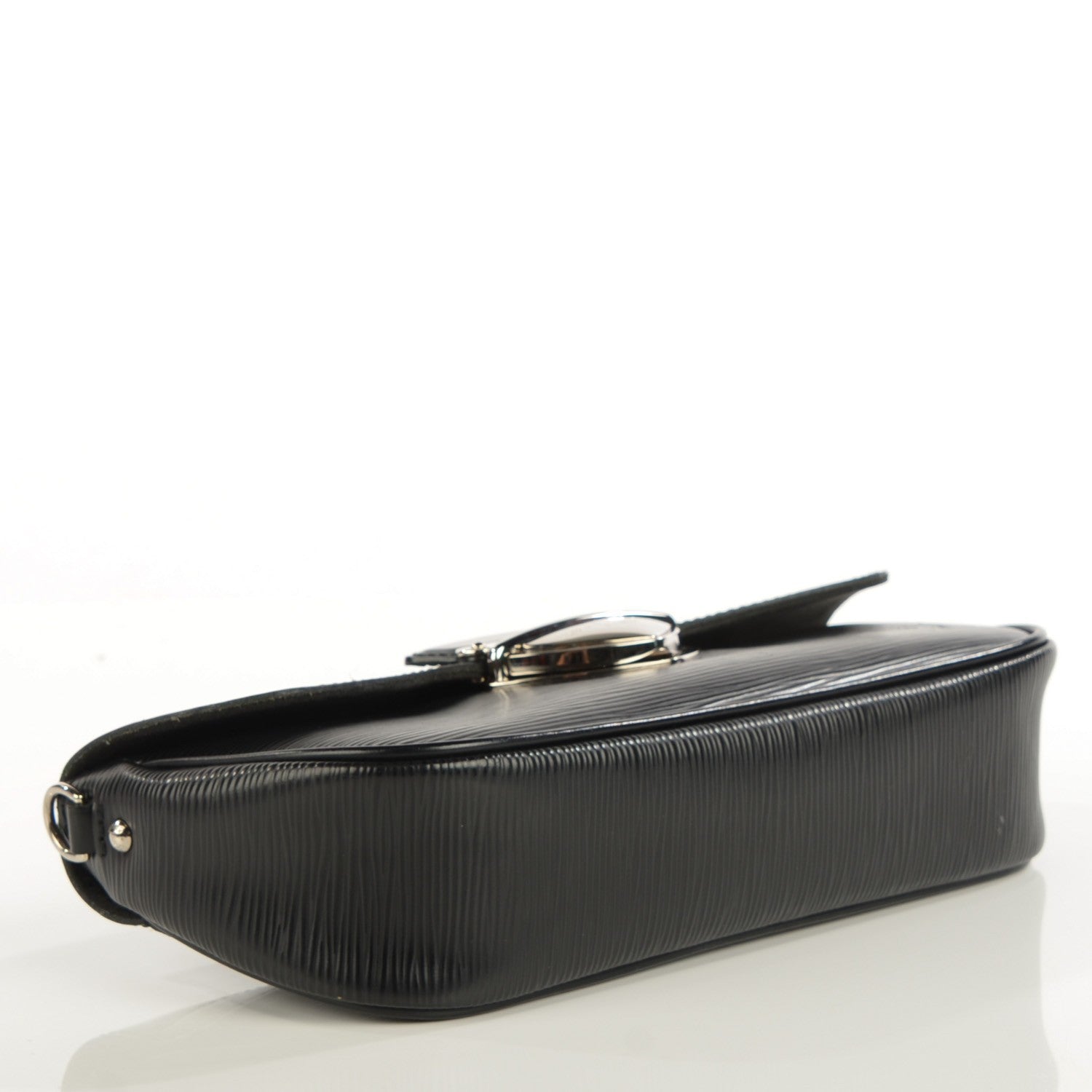 Louis Vuitton Epi Montaigne Clutch Black 4 of 7