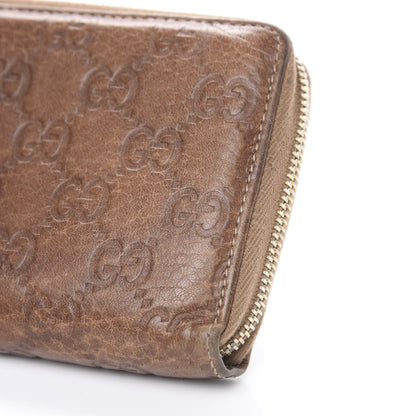 Gucci Guccissima Bamboo Tassel Zip Around Wallet Light Brown 12 of 15