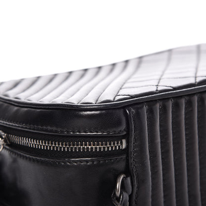 Chanel Lambskin Small Coco Boy Camera Case Black 10 of 16