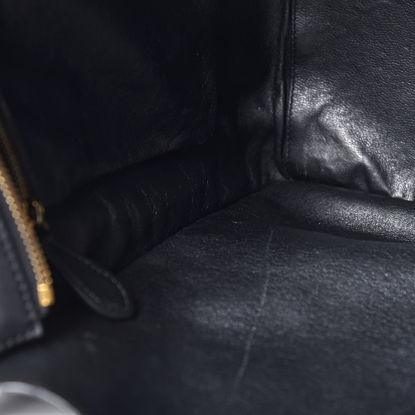 Smooth Calfskin Mini Luggage Black