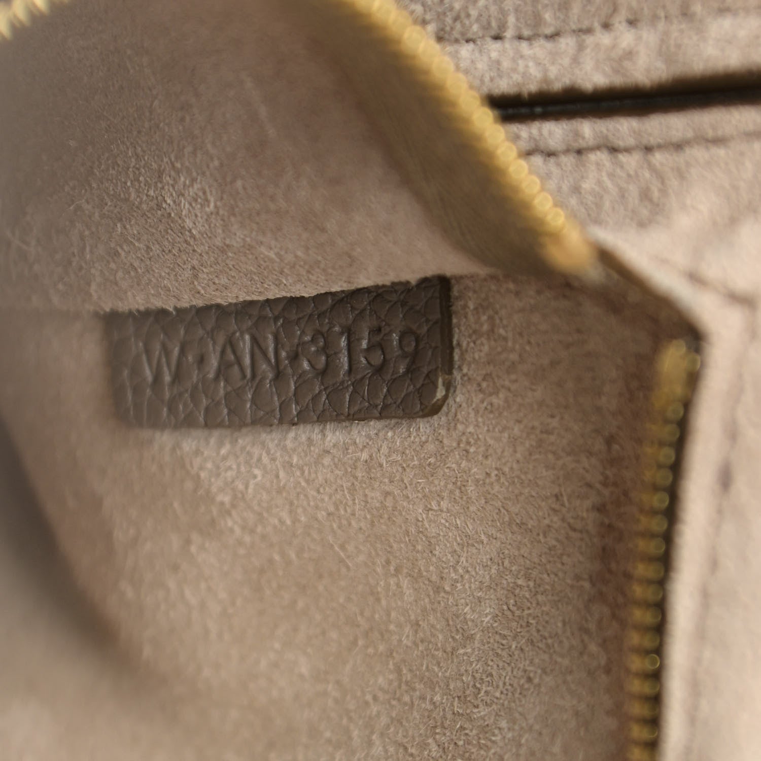 Celine Soft Grained Calfskin Sangle Bucket Bag Taupe 10 of 11