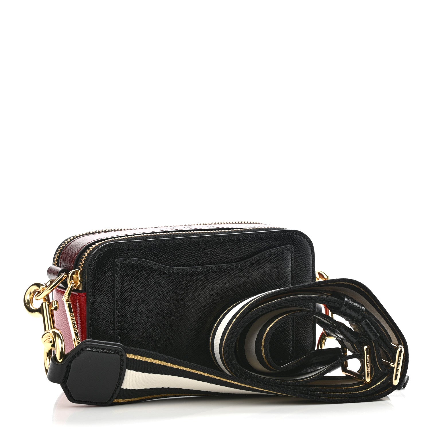 Marc Jacobs Saffiano Snapshot Camera Bag Black Multi 2 of 11