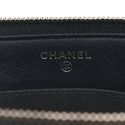 Chanel Denim Small Deauville Zipped Pouch Dark Blue 8 of 12