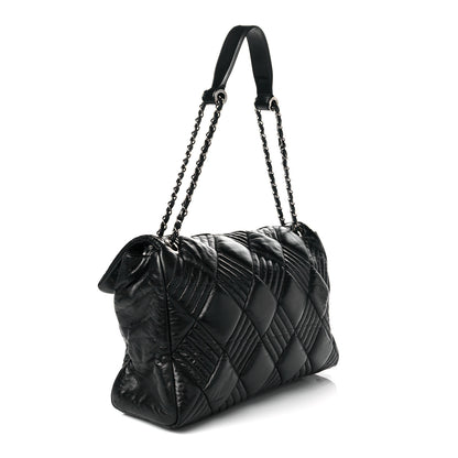 Chanel Lambskin In and Out XL Maxi Flap Black 2 of 20