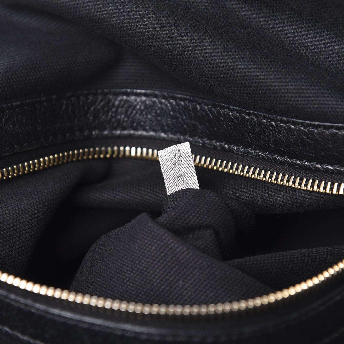 Lacquered Goatskin Quilted Karlie Satchel Black
