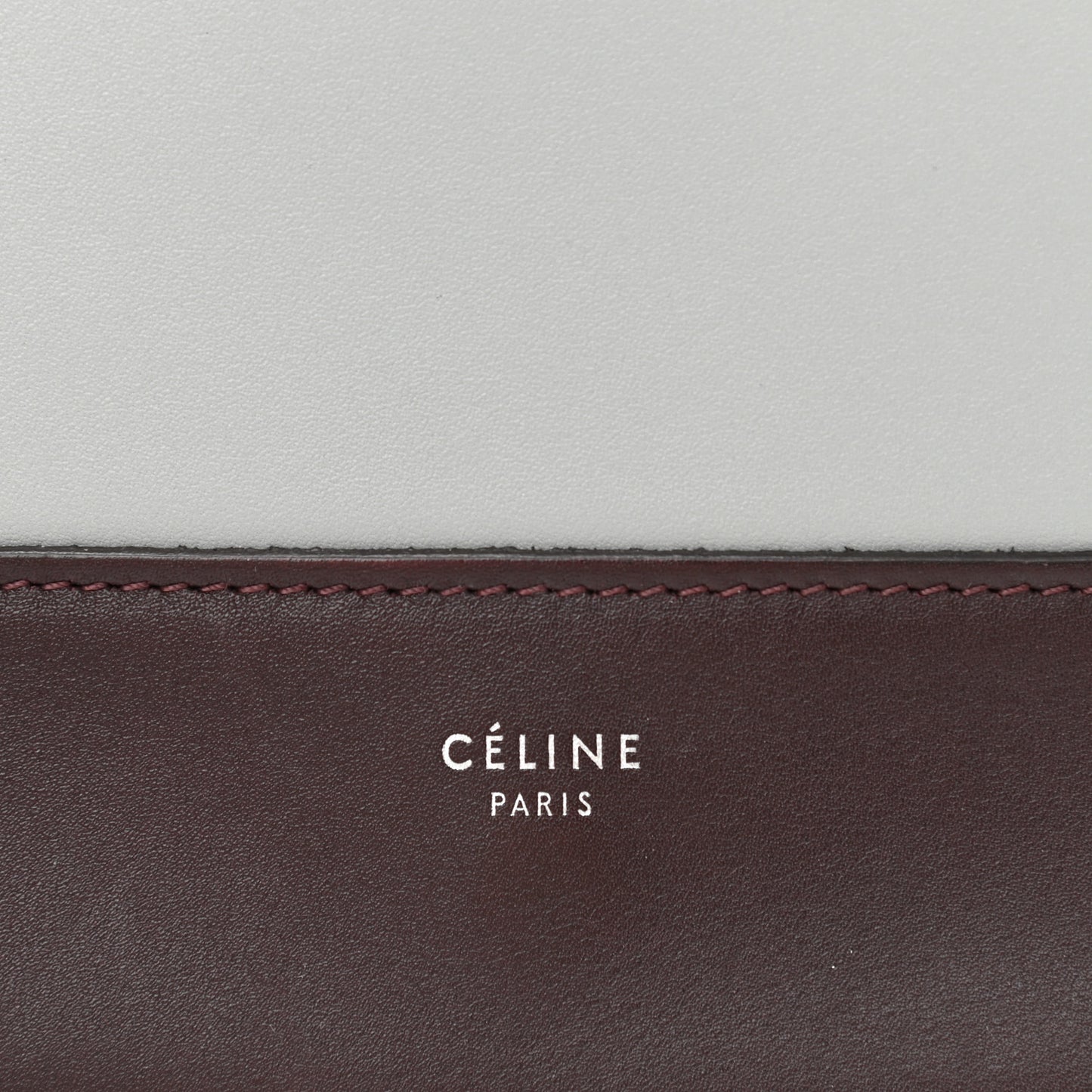 Shiny Smooth Calfskin Medium Frame Shoulder Bag Burgundy Pearl Blue