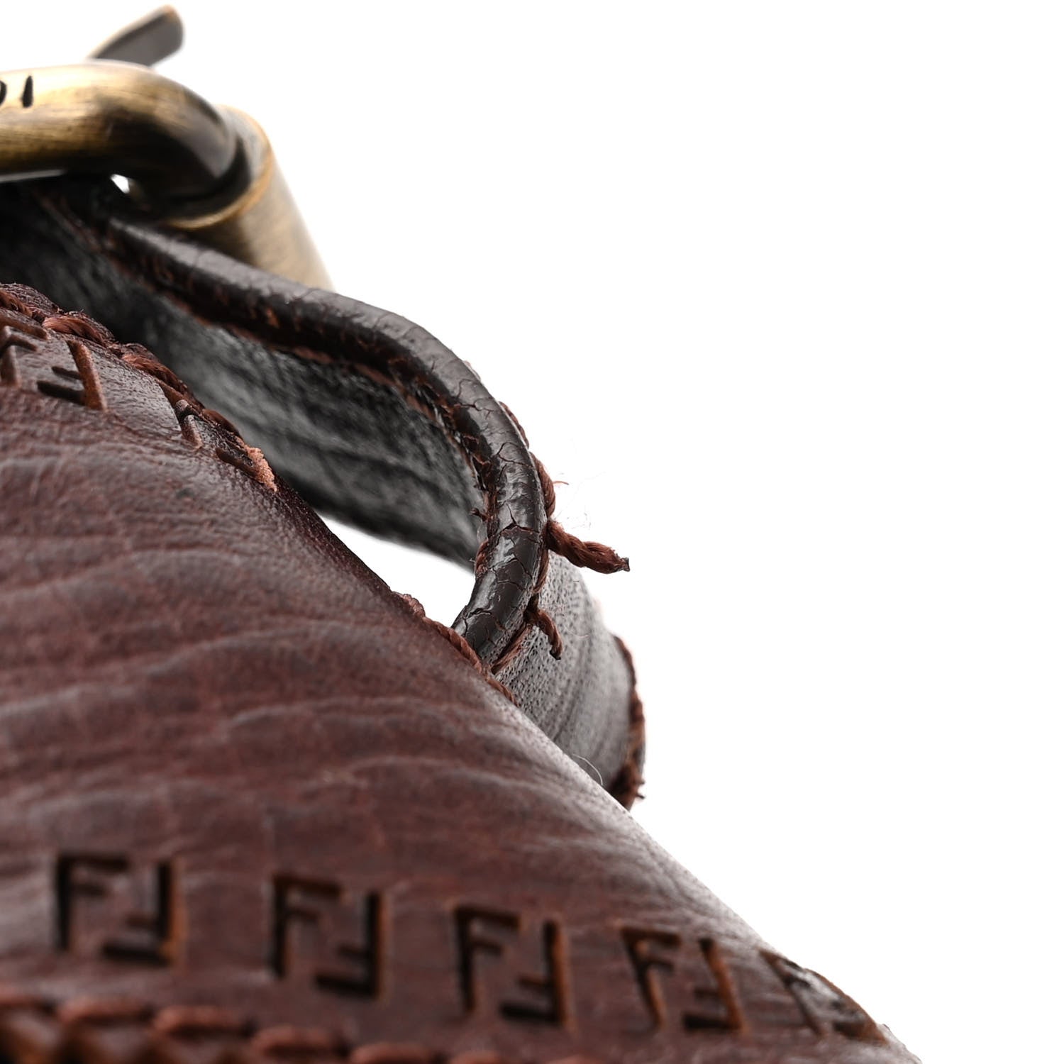 Fendi Canvas Bag De Jour Tote Black Tobacco 13 of 21