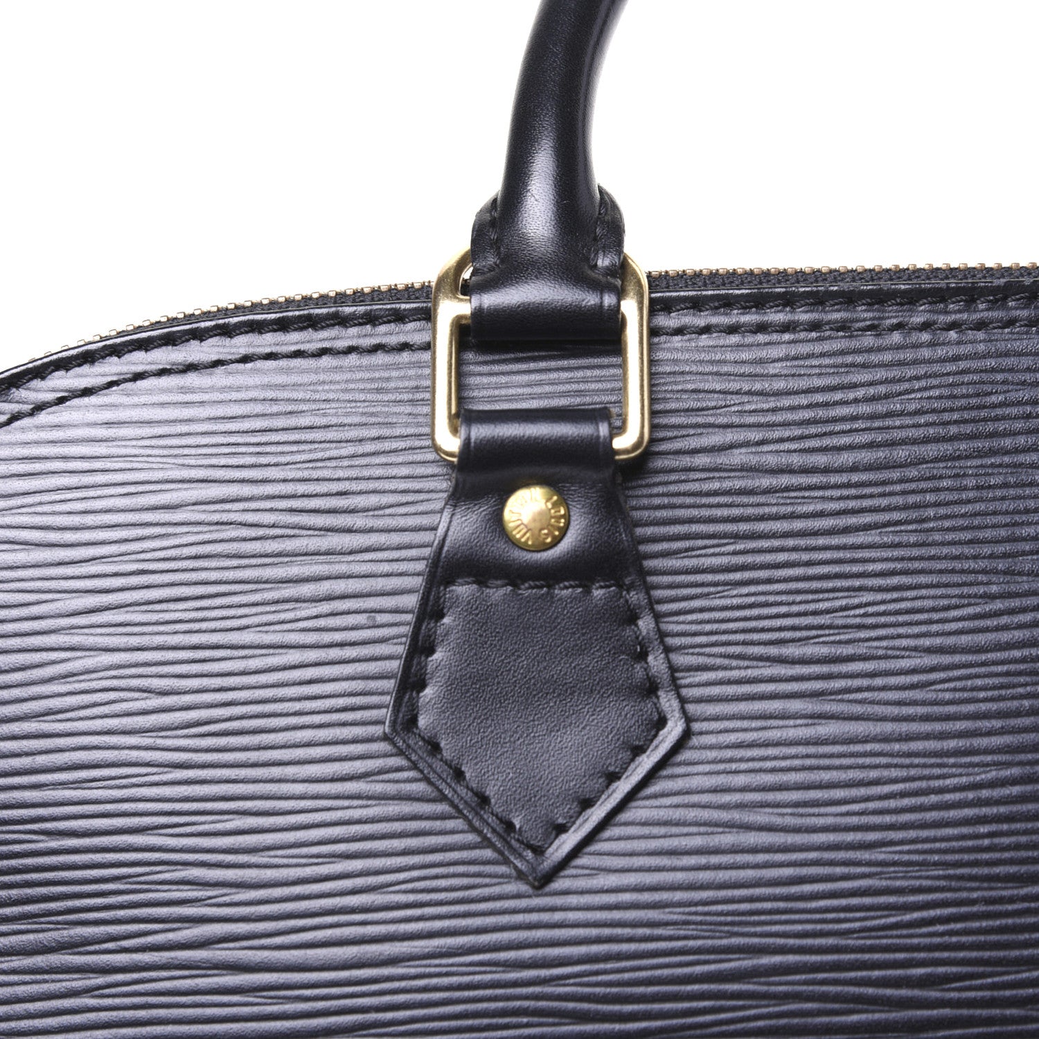 Louis Vuitton Epi Alma PM Black 12 of 13
