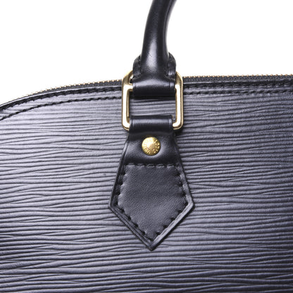 Louis Vuitton Epi Alma PM Black 12 of 13