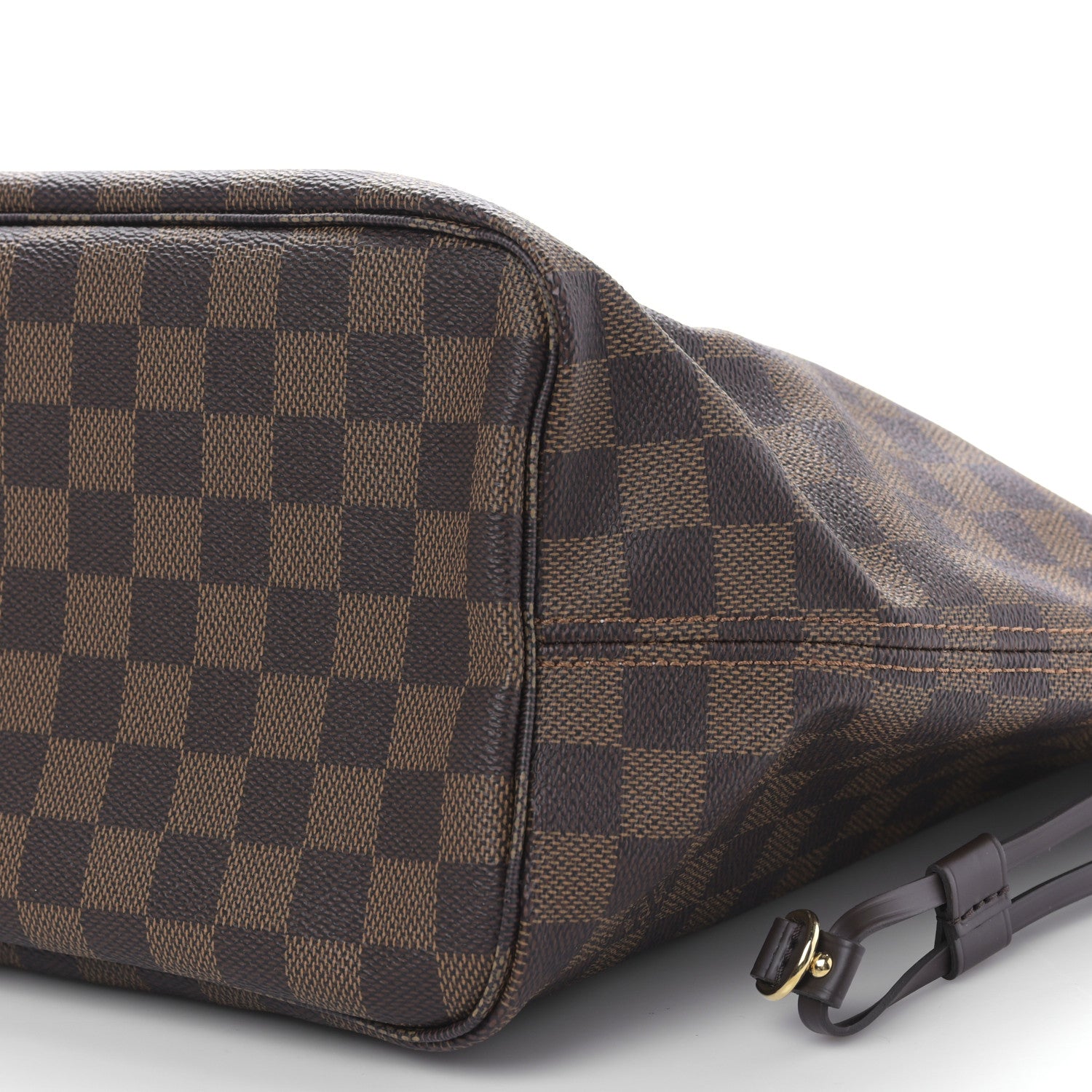 Louis Vuitton Damier Ebene Neo Neverfull MM Rose Ballerine 9 of 9