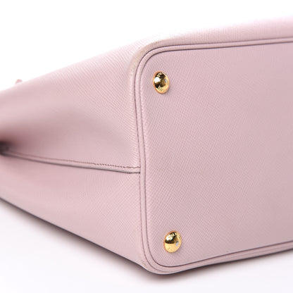 Prada Saffiano Cuir Medium Double Bag Mughetto 8 of 22