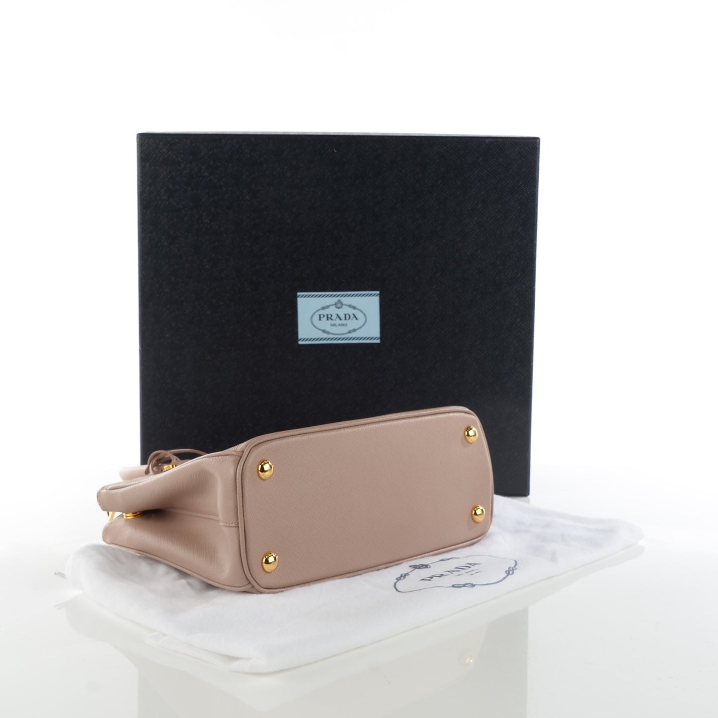 Saffiano Small Galleria Double Zip Tote Cammeo