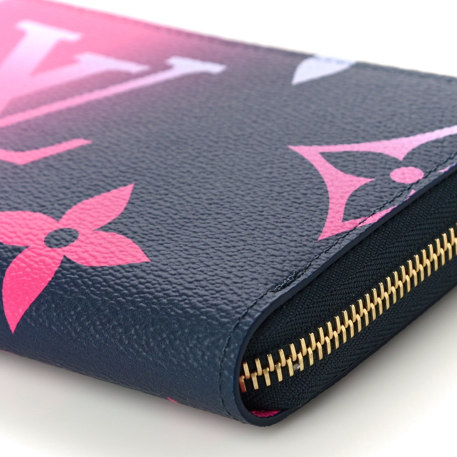 Louis Vuitton Monogram Giant Spring In The City Zippy Wallet Midnight Fuchsia 9 of 10