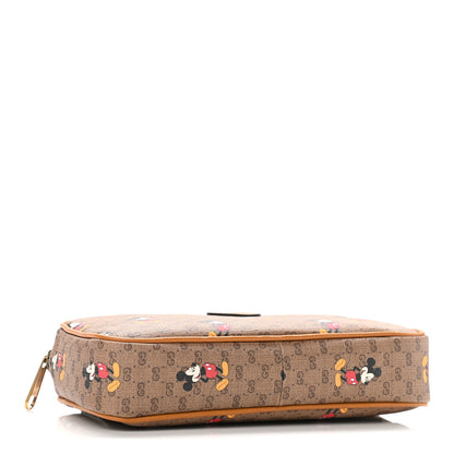 Gucci X DISNEY Mini Vintage GG Supreme Monogram Mickey Mouse Small Belt Bag 120 48 Beige Vintage Sun Oil 4 of 11