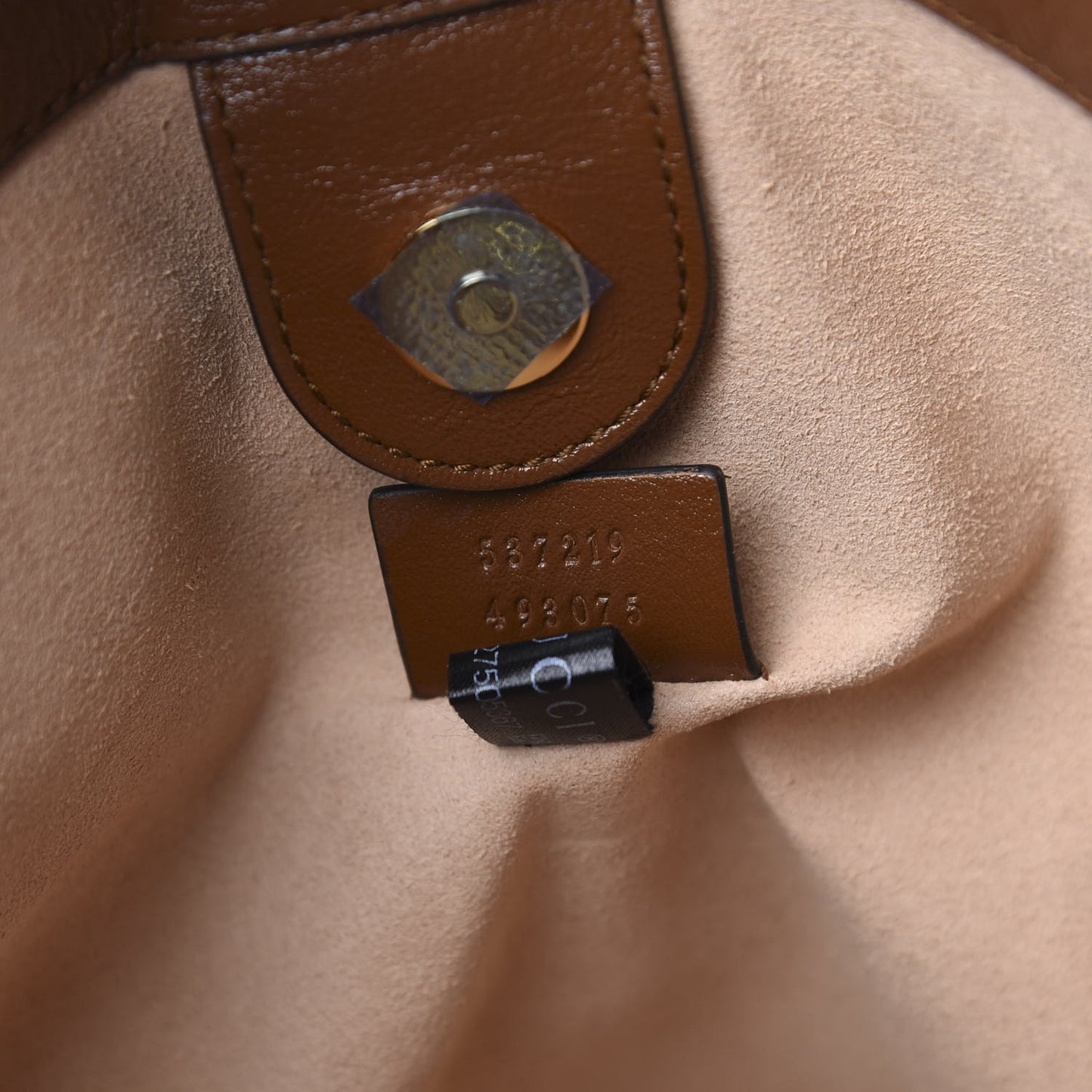 Calfskin Large Rajah Chain Tote Cuir