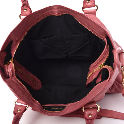 Balenciaga Agneau Giant 12 Gold Hardware City Rose Bombon Raspberry 5 of 10