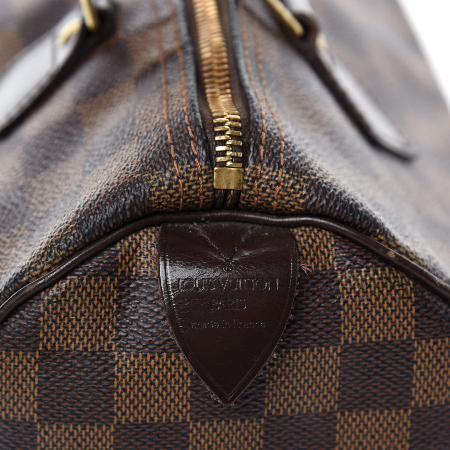 Louis Vuitton Damier Ebene Speedy 30 10 of 12