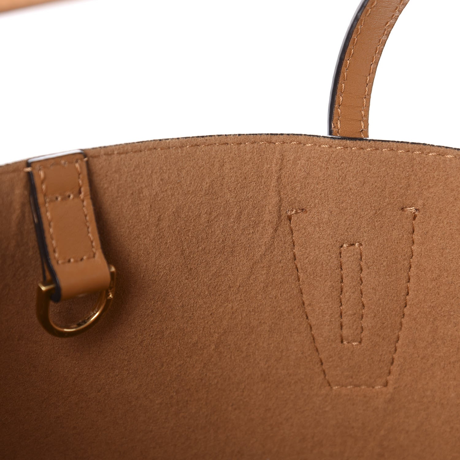 MCM Visetos Small Project Tote Cognac 10 of 13