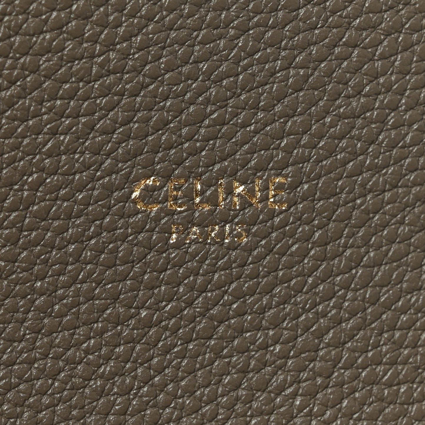Soft Grained Calfskin Small Belt Cabas Phantom Taupe